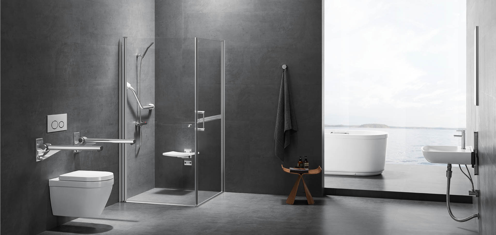 Shower Doors,Grab Rails,Bathroom Accessories